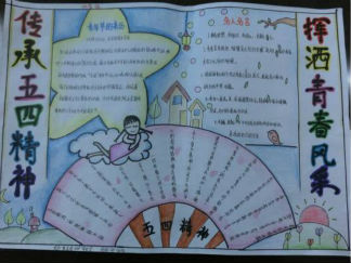 五四青年节手抄报版面设计图13