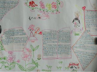 小学生热爱生命手抄报版面设计图6