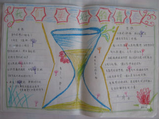 我们美好的青春五四青年节手抄报版面设计