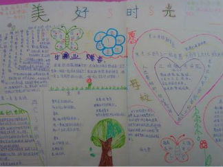 六年级毕业季手抄报版面设计图3