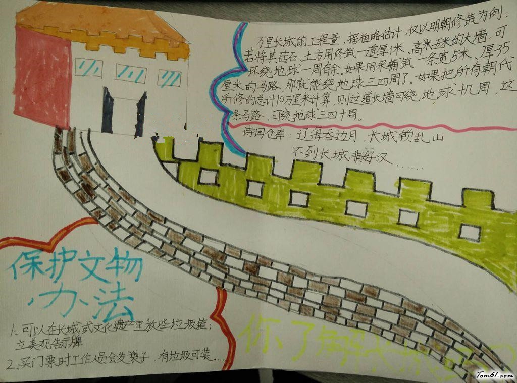 中国文化遗产手抄报版面设计图5