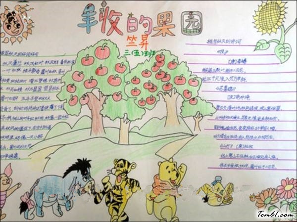 动画手抄报版面设计图2