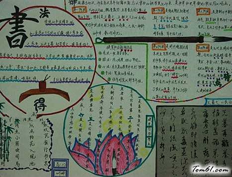 文学经典手抄报版面设计图3