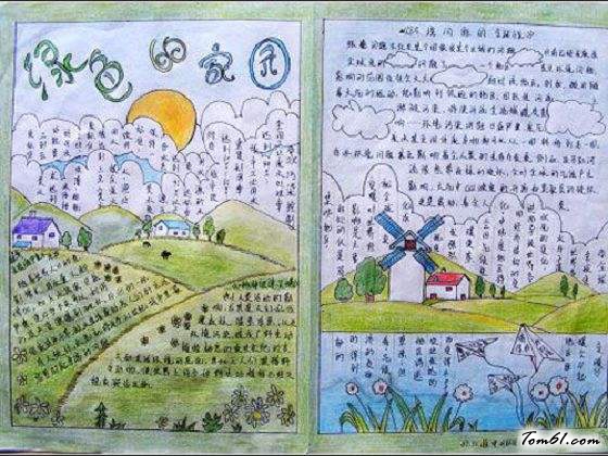 植物的手抄报版面设计图4