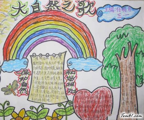 植物的手抄报版面设计图8