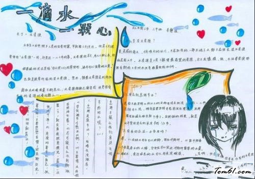 世界湿地日手抄报版面设计图