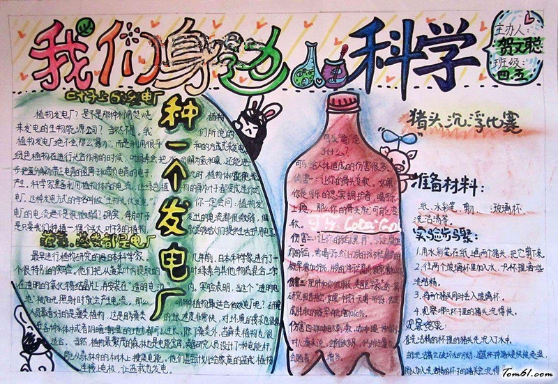科学手抄报版面设计图11