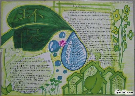 保护空气环境手抄报版面设计图3