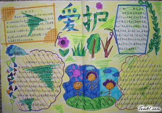 保护空气环境手抄报版面设计图5