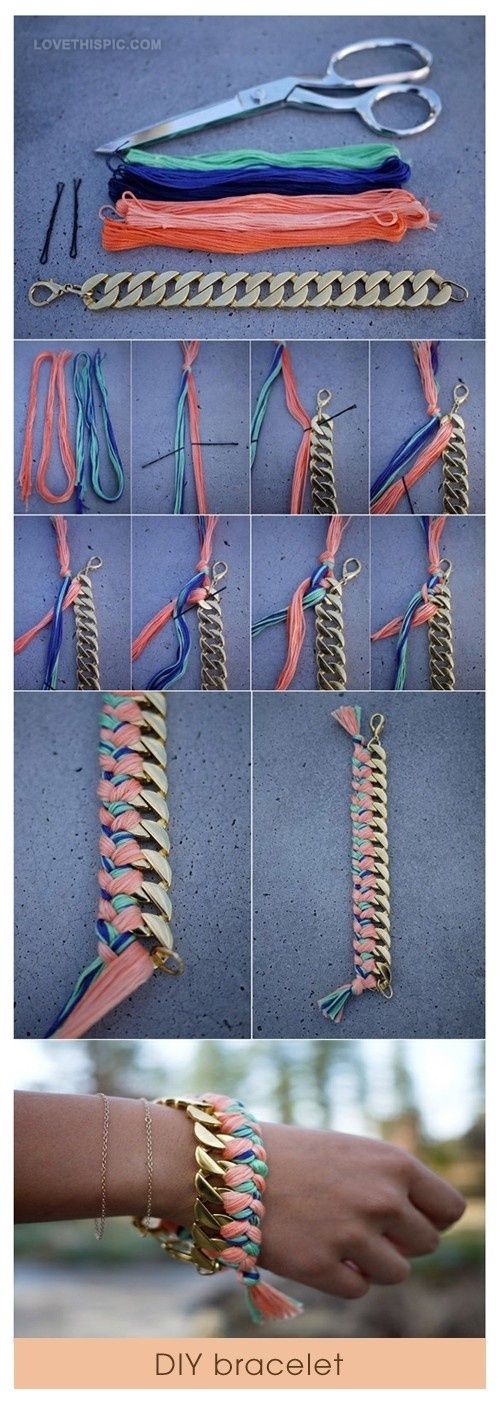 手镯的编法和编织教程图片1