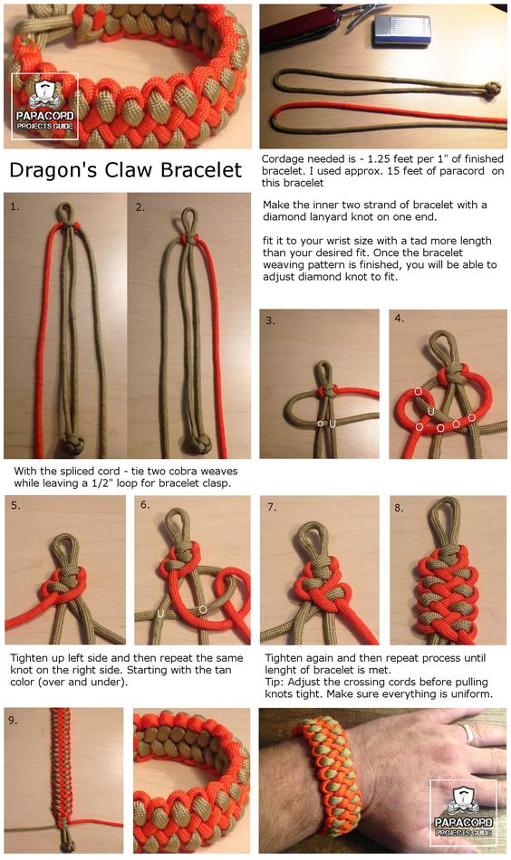 手链的编法和编织教程3图片1