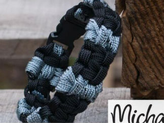 男士手镯的编法和编织教程