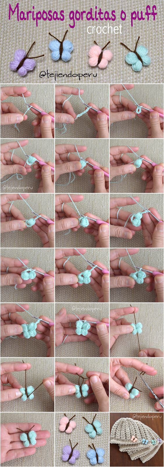 帽子的编法和编织教程图片2