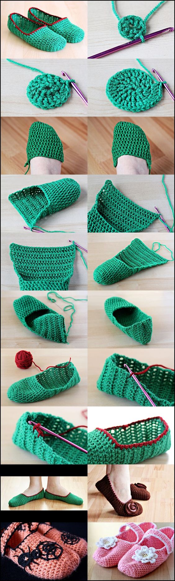 鞋子的编法和编织教程2图片1