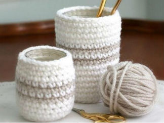 笔筒的编法和编织教程