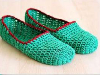 鞋子的编法和编织教程2
