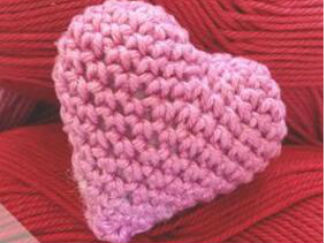 心型的编法和编织教程