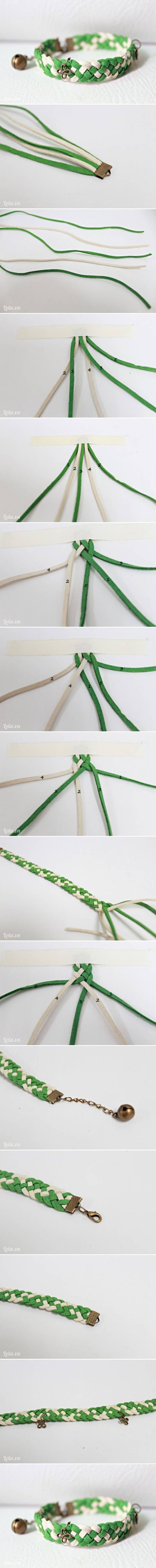 Diy手链的编法和编织教程图片1