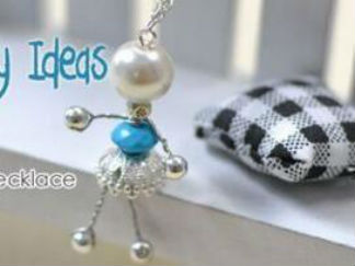 小人项链的编法和编织教程