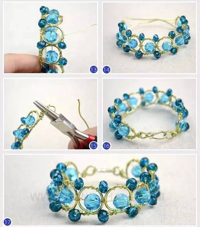 手链的编法和编织教程图片3