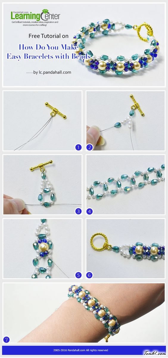 手链的编法和编织教程图片1