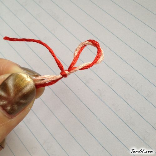 手链的编法和编织教程 图片5