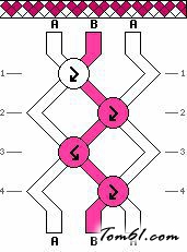 手链的编法和编织教程 图片19