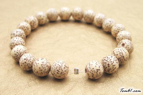 民族风佛珠手链的编法和编织教程图片2