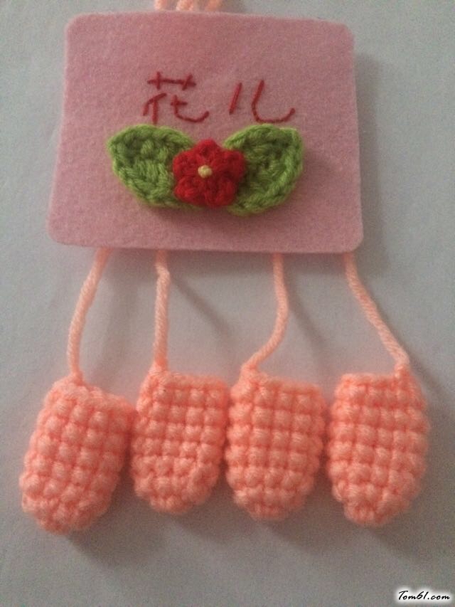 萌萌的卡包的编法和编织教程图片9