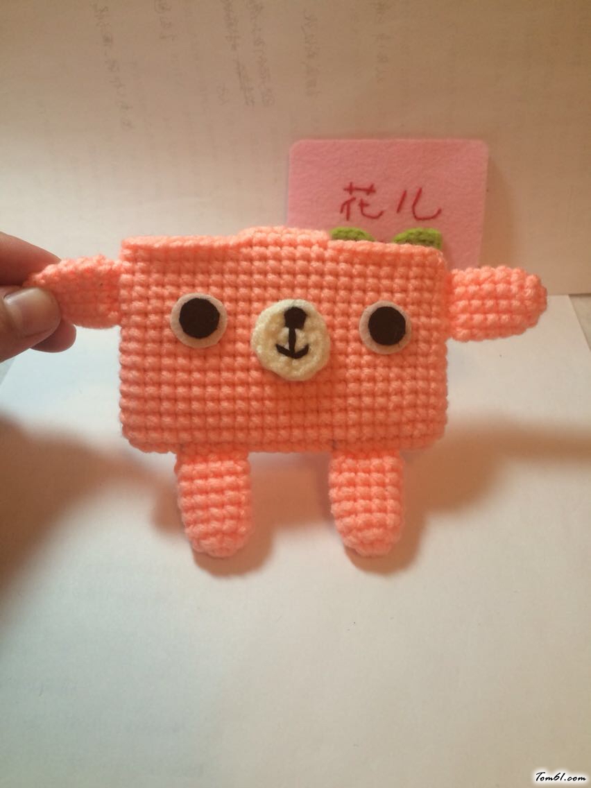 萌萌的卡包的编法和编织教程