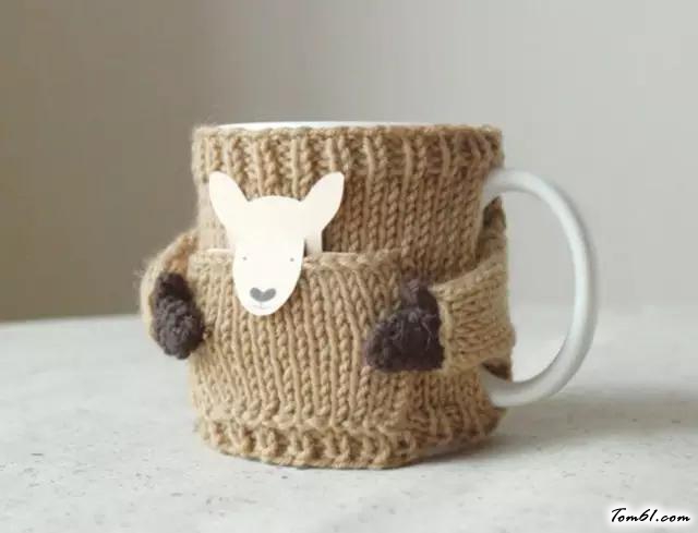 杯子毛衣的编法和编织教程图片8