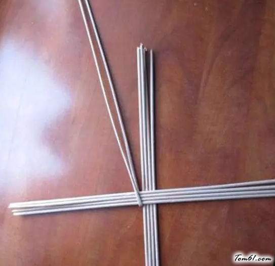 纸编草帽的编法和编织教程图片6