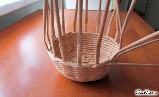 纸编草帽的编法和编织教程图片13