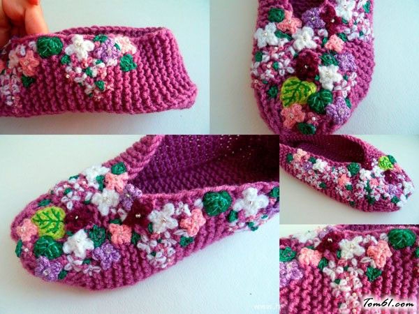 鞋子的编法和编织教程图片6