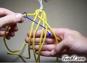 六股辫的编法和编织教程图片3