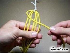 六股辫的编法和编织教程图片2