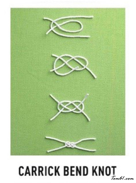 各种绳结的方法的编法和编织教程图片5