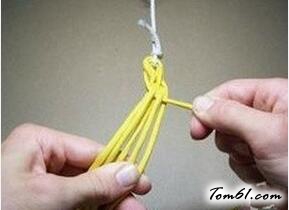 六股辫的编法和编织教程图片6