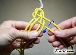 六股辫的编法和编织教程图片4