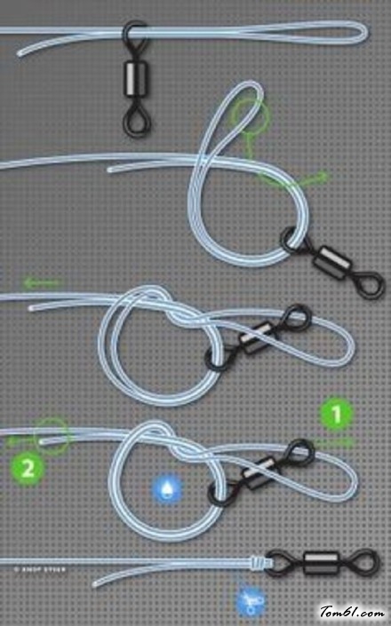 各种绳结的方法的编法和编织教程图片2