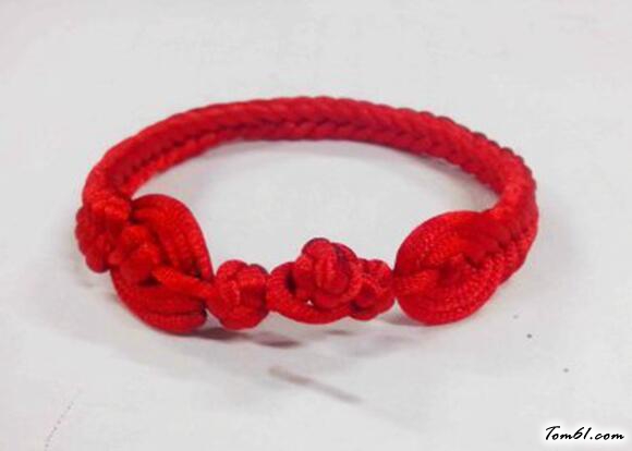 双联手链的编法和编织教程