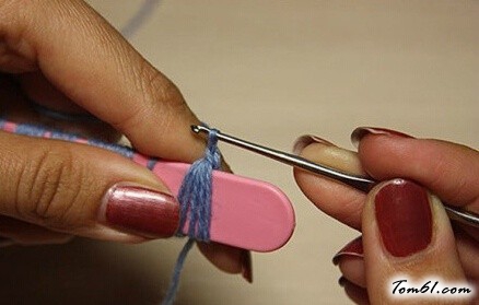 冰棒棍儿的编法和编织教程图片6