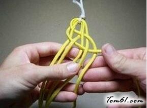 六股辫的编法和编织教程图片5