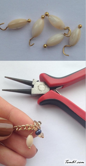 串珠手链的编法和编织教程图片3