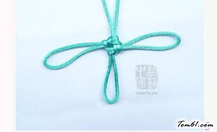 吉祥结的编法和编织教程图片5