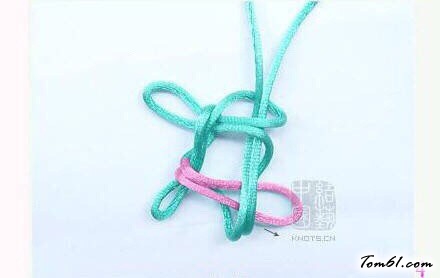 吉祥结的编法和编织教程图片4
