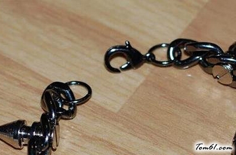 朋克手链的编法和编织教程图片4