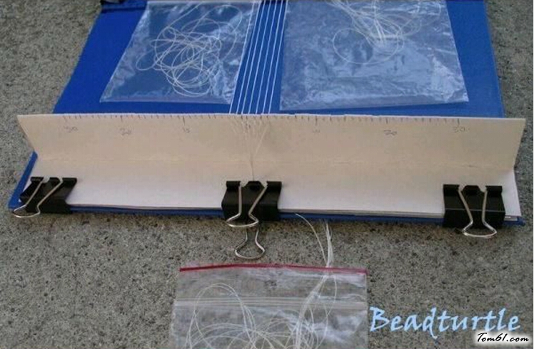 珠编腰带的编法和编织教程图片2