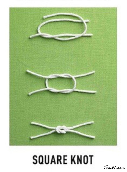 绳结的编法和编织教程图片3