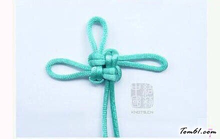 吉祥结的编法和编织教程图片7